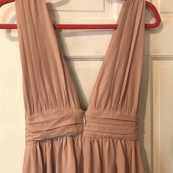 *SOLD* Lulus Heavenly Hues Maxi dress in Blush - Picture 9 of 12